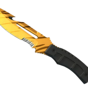 ★ StatTrak™ Survival Knife | Tiger Tooth (Minimal Wear)