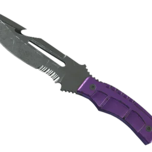 ★ StatTrak™ Survival Knife | Ultraviolet (Battle-Scarred)