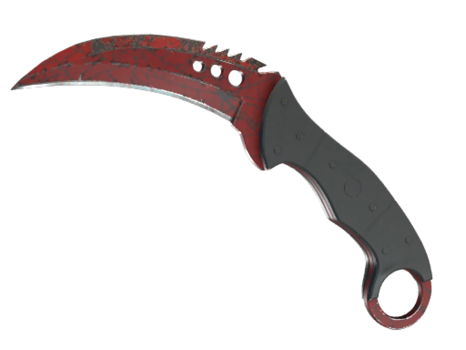 ★ StatTrak™ Talon Knife | Crimson Web (Well-Worn)