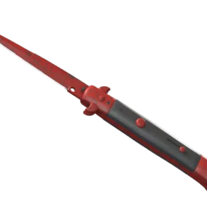 ★ Stiletto Knife | Crimson Web (Minimal Wear)
