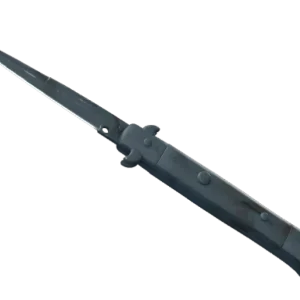 ★ Stiletto Knife | Night Stripe (Well-Worn)