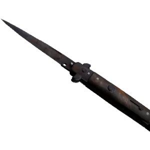 ★ Stiletto Knife | Rust Coat (Well-Worn)