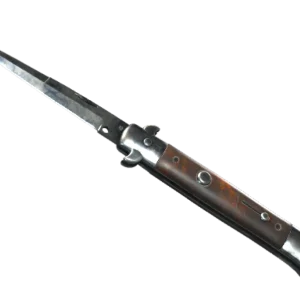 ★ Stiletto Knife | Stained (Well-Worn)